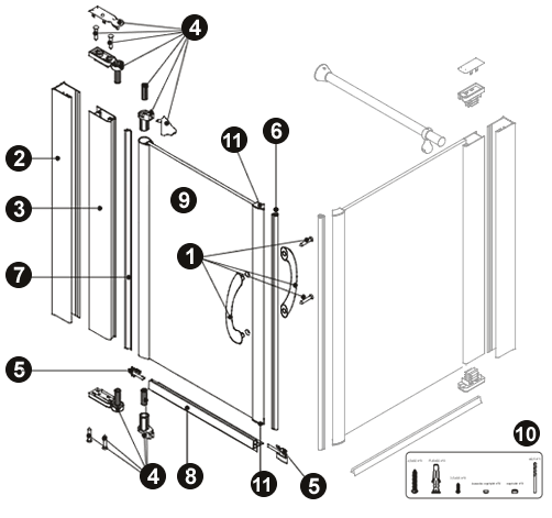 NOVELLINI exploded view YO12GPS