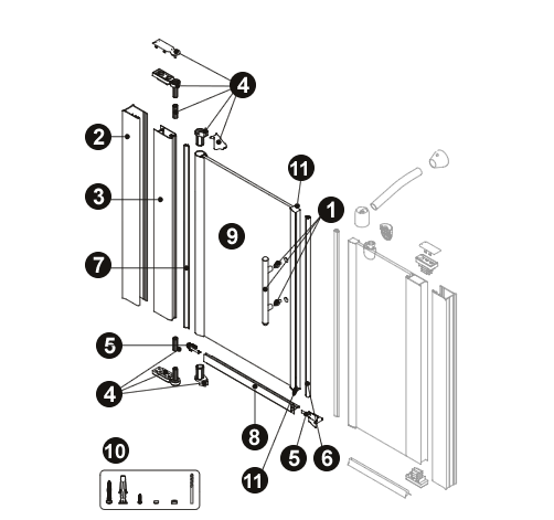NOVELLINI exploded view YO1GFL1900SXP