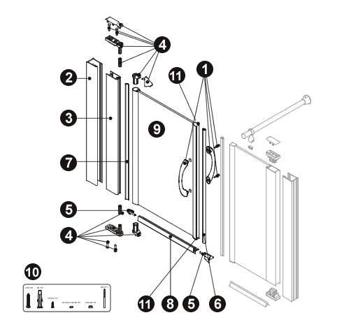 NOVELLINI exploded view YO1GFLSP