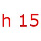 PIATTO H=CM.15