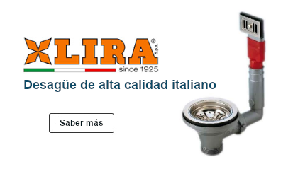  LIRA, EL fabricante especializado en desagües de fregaderos y lavabos 